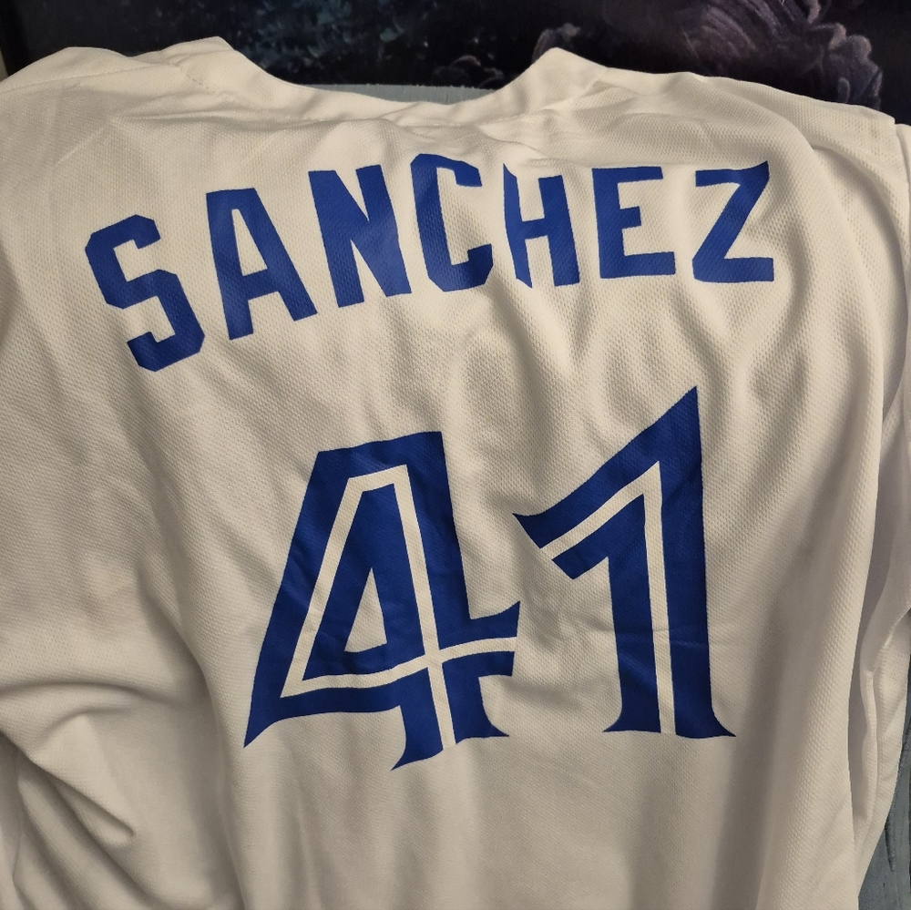 Blue Jays White Jersey - Picture 2 of 2